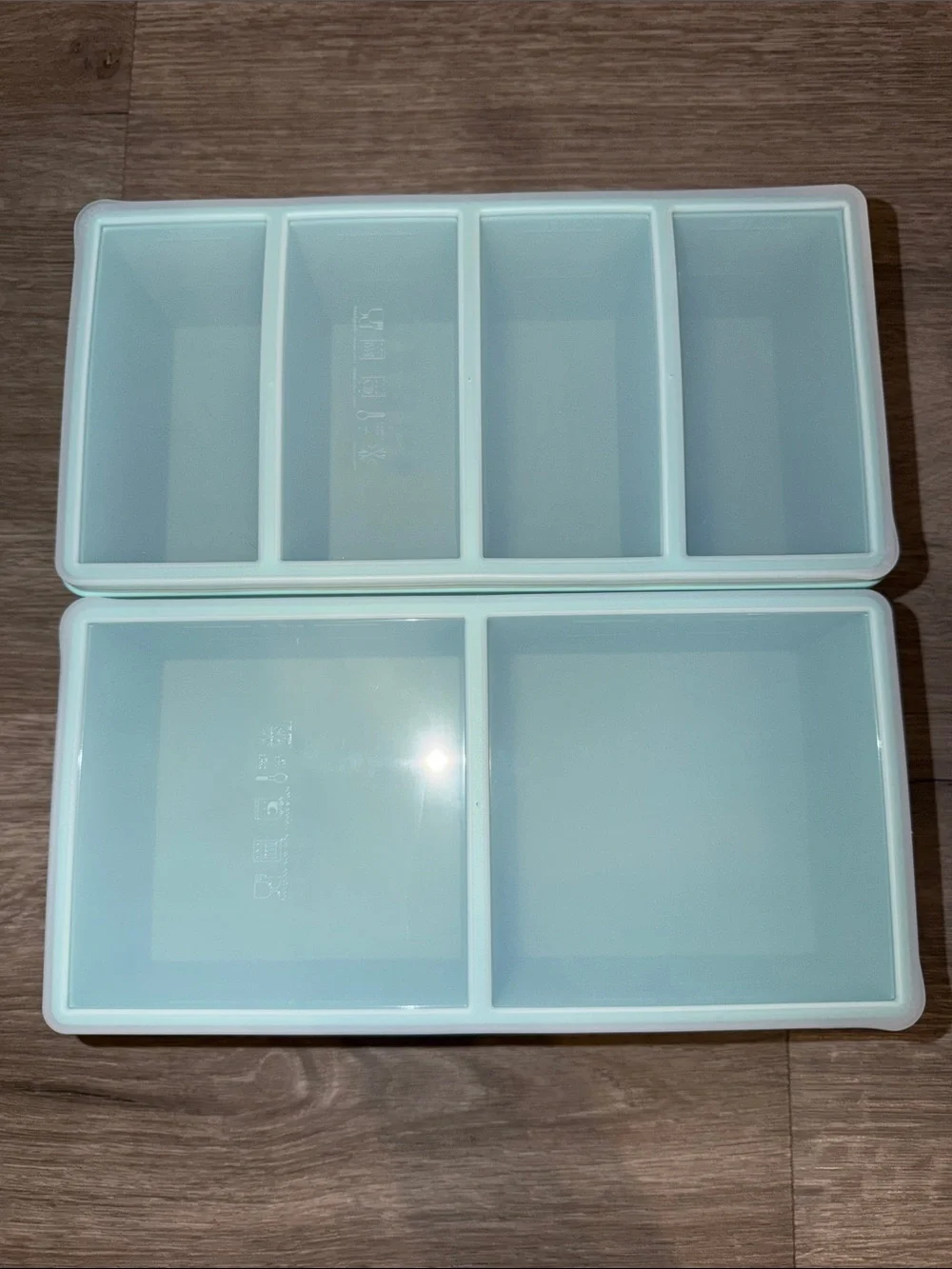 🇺🇸Firm Price🇺🇸NWOT 2 Silicone Soup Freezer Molds with Lids